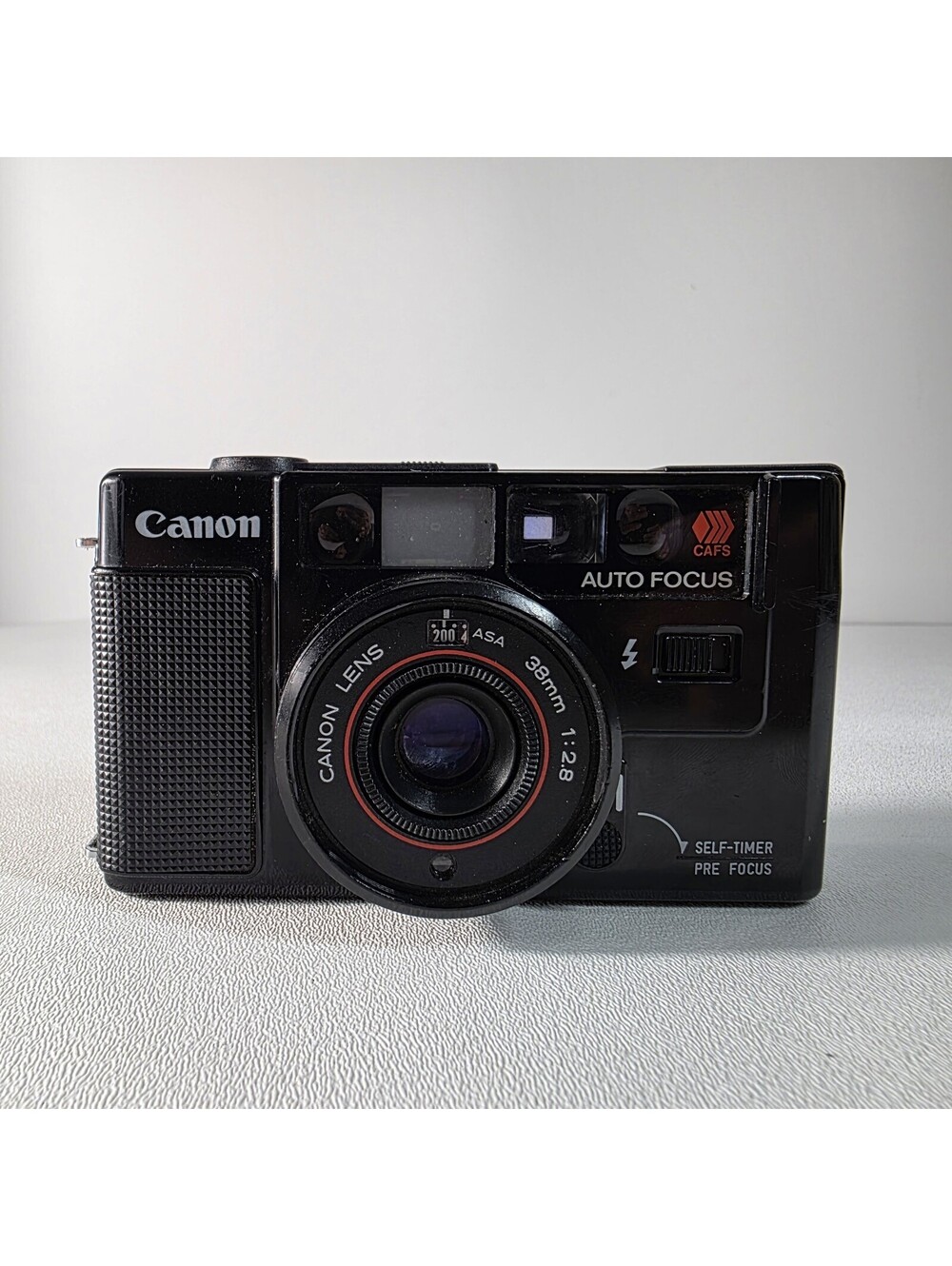 Vintage Canon AF35M 35mm Point and Shoot Film Camera - Broken Flash Film Tested